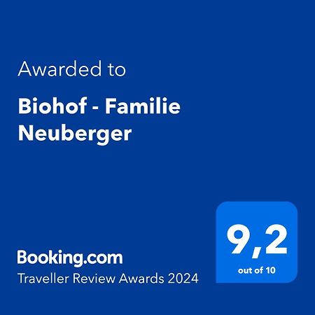 Biohof - Familie Neuberger Villa Pottelsdorf Dış mekan fotoğraf